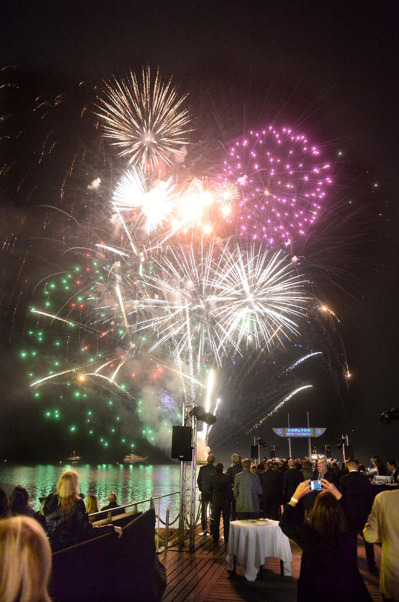 Mipim Fireworks light up the sky over Cannes for MIPIM!