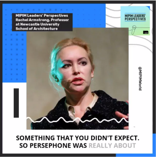 Rachel Armstrong, Professor at Newcastle University School of Architecture