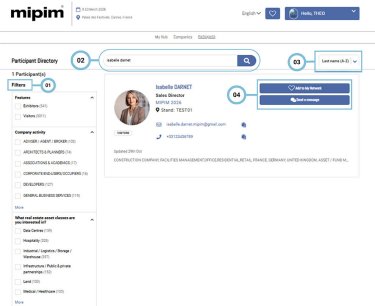 MIPIM Participants Directory